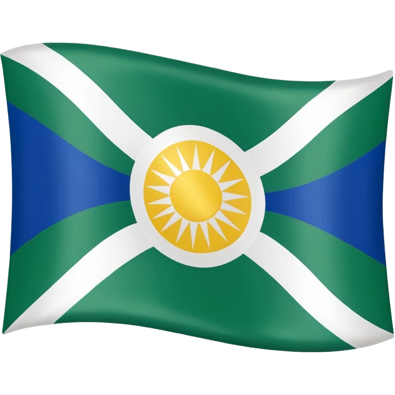 Faça uma bandeira do estado de Rondônia  emoji
