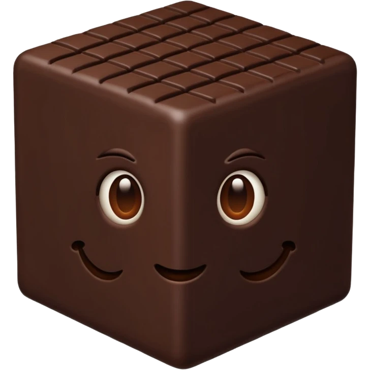 un réseau avec du chocolat relié  emoji