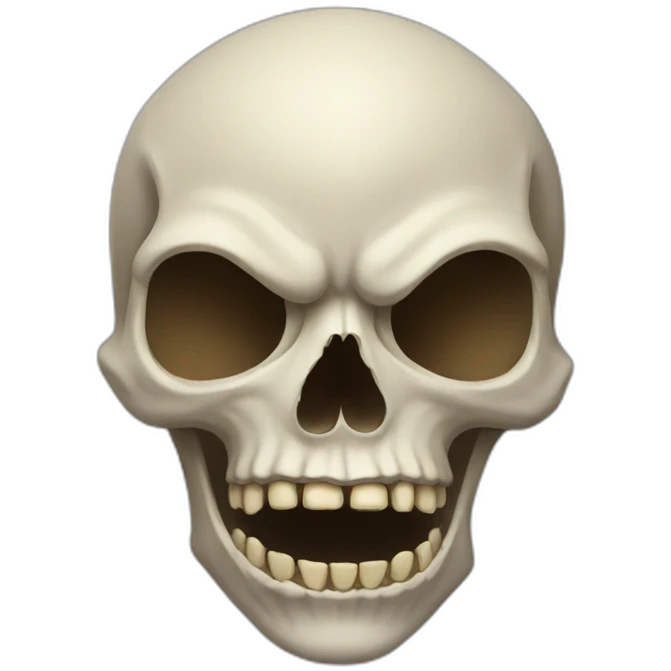 skull mewing emoji