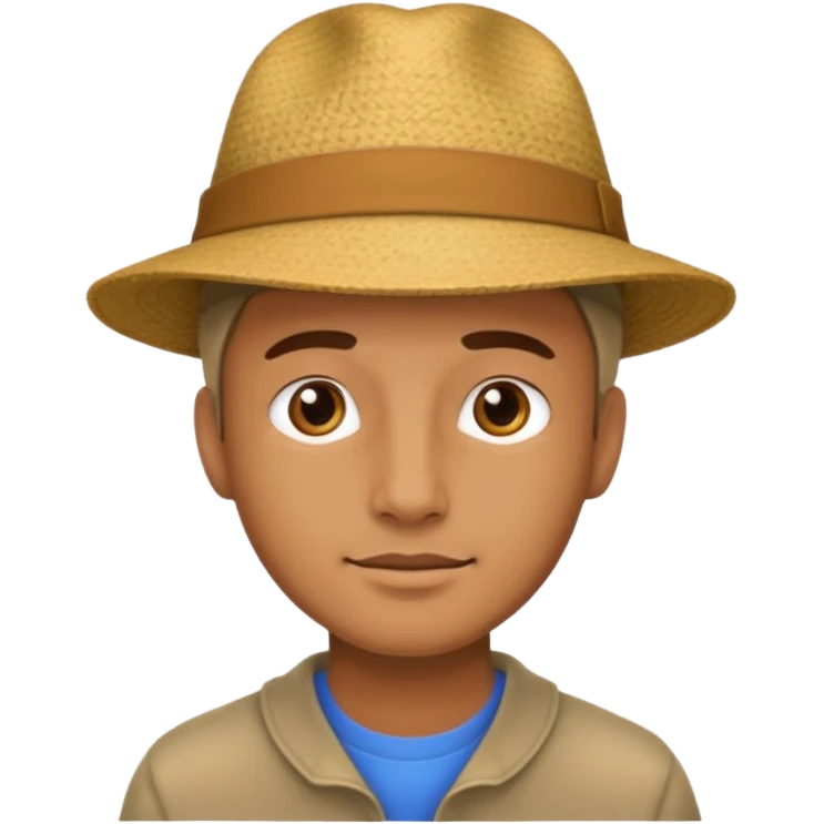 man with hat emoji