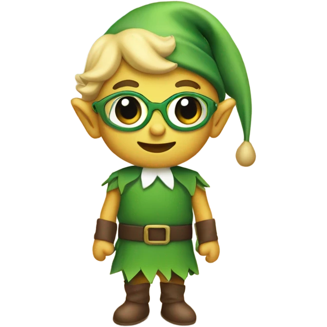 Elf on the beach emoji
