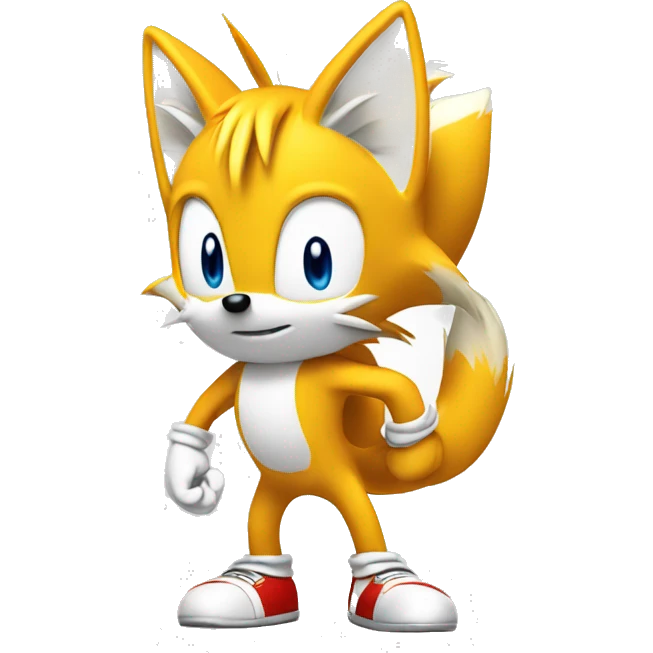 Tails sonic emoji