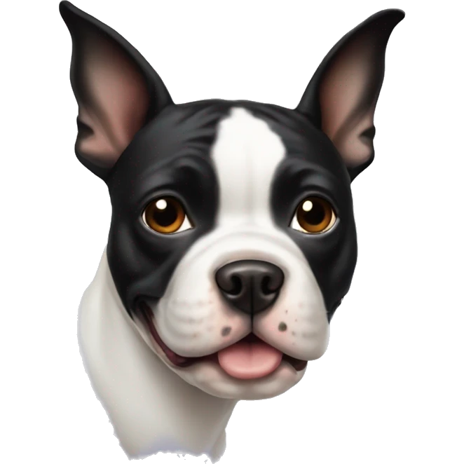 boston bull terrier emoji