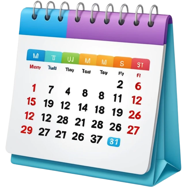 calendar emoji