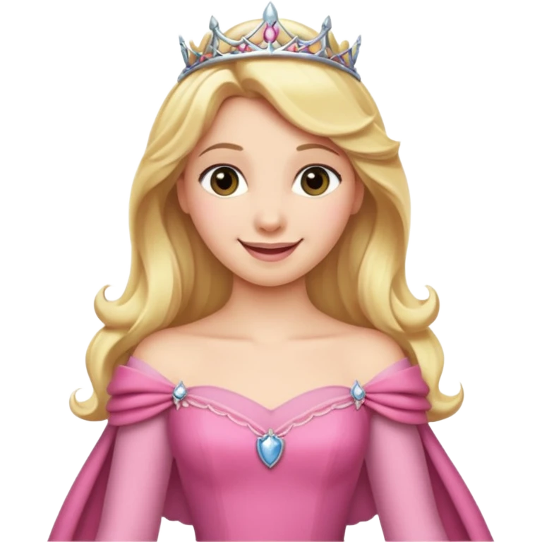 Emoji de la princesa  aurora   emoji