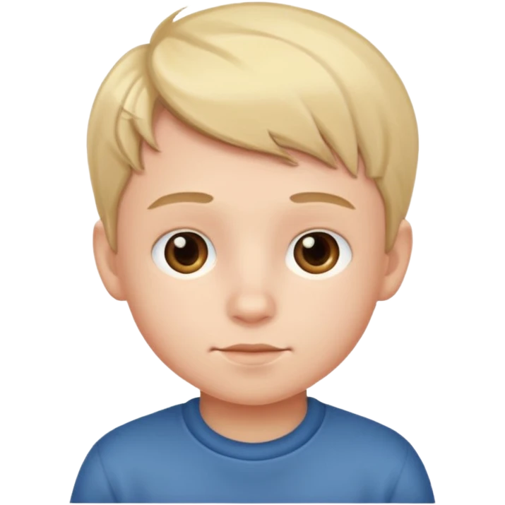 A cute lil boy emoji