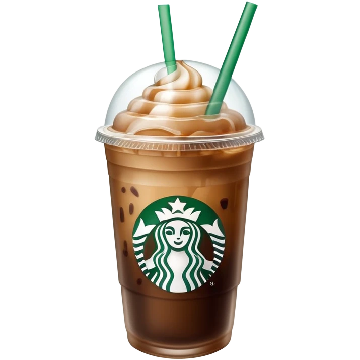 Ice coffee starbucks emoji