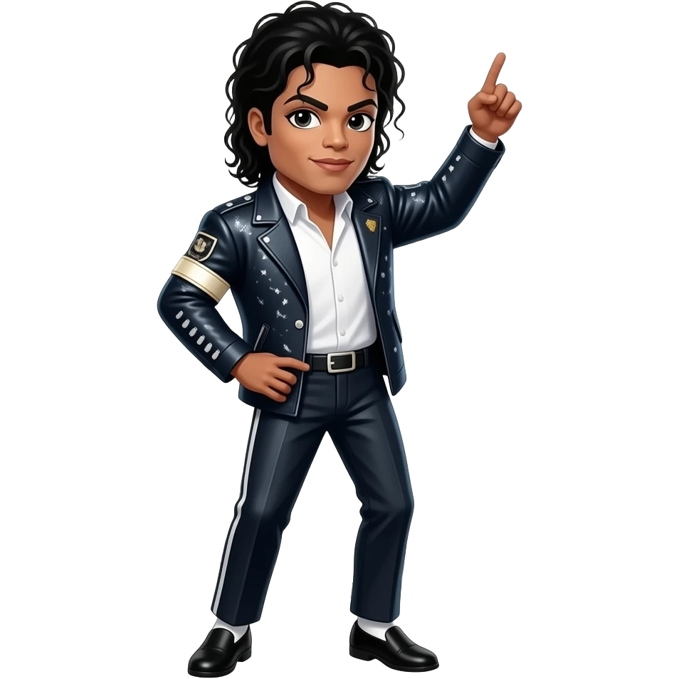 michael jackson dancing emoji