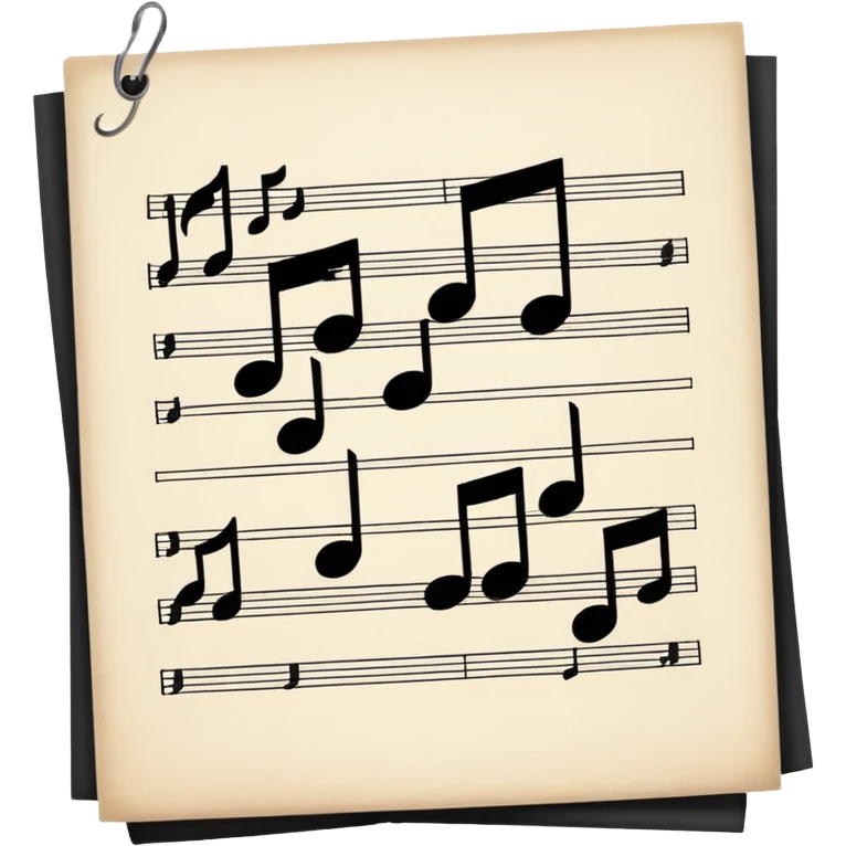 music sheet emoji emoji