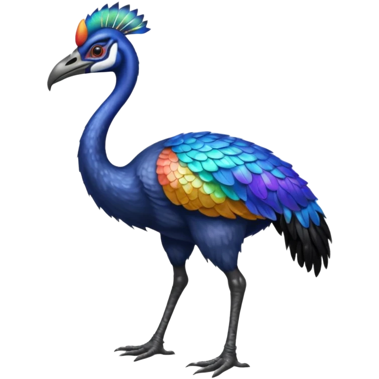 Cassowary Body emoji