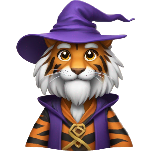 Tiger Wizard emoji