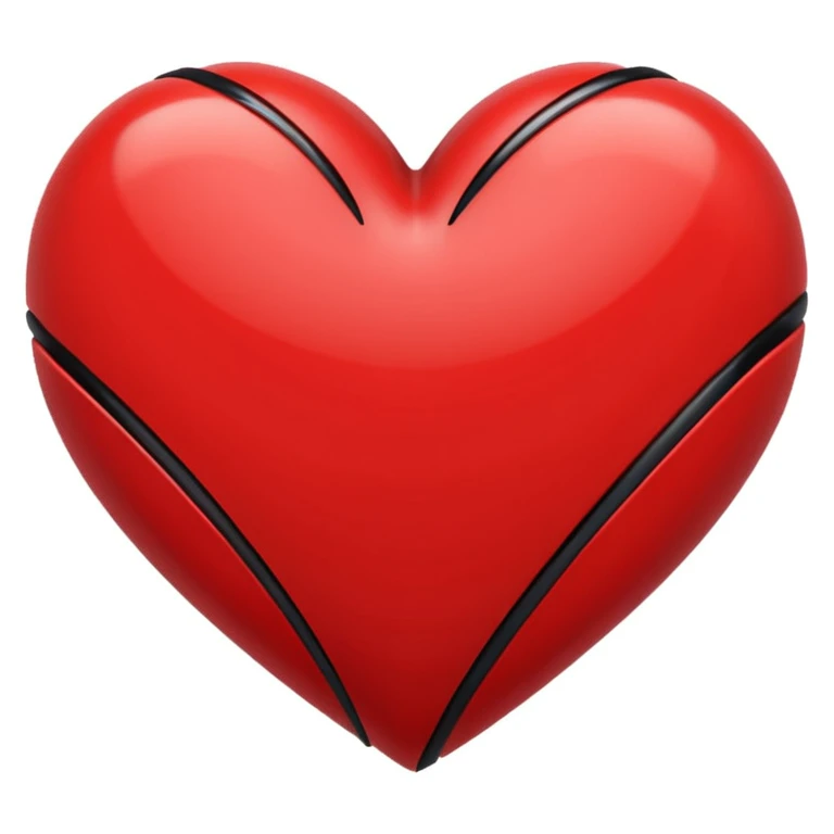 comic book themed heart emoji