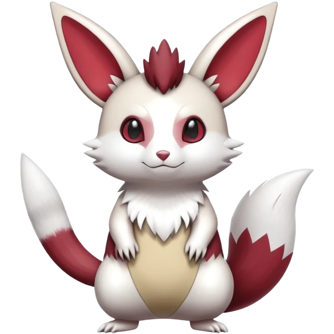 Shiny Furret-Minccino-Zangoose-Hybrid (Full body) emoji