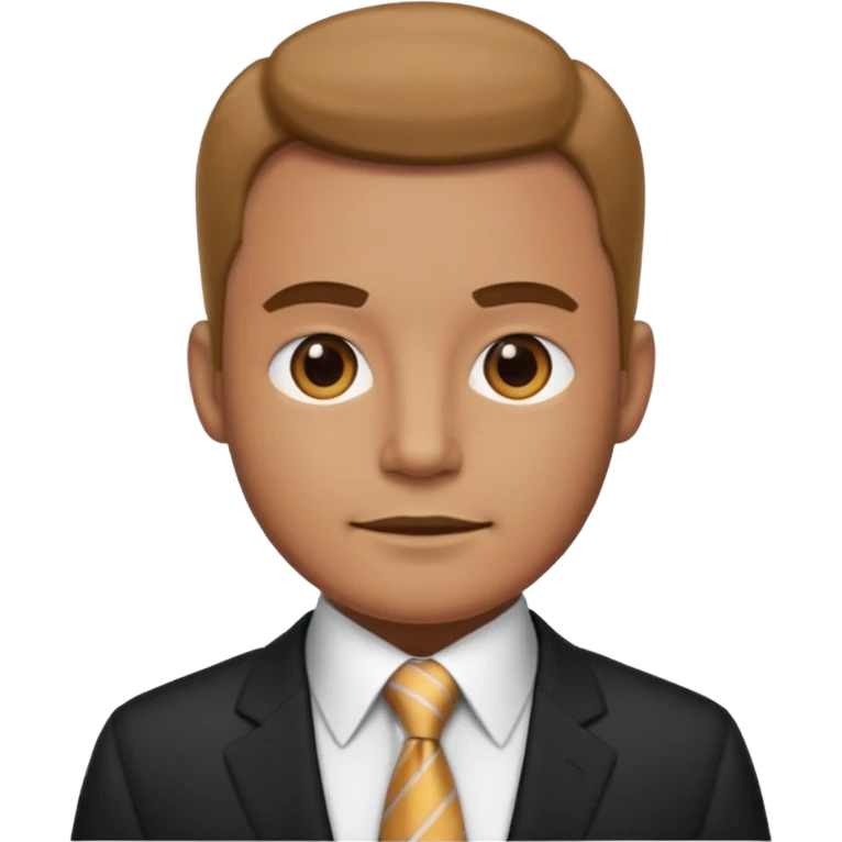 AN UNCLE with a tie in business clothes
 emoji