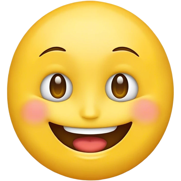 emoji feliz con cara emoji