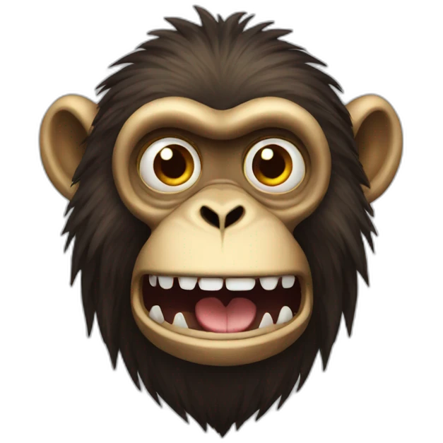 Monster monkey emoji