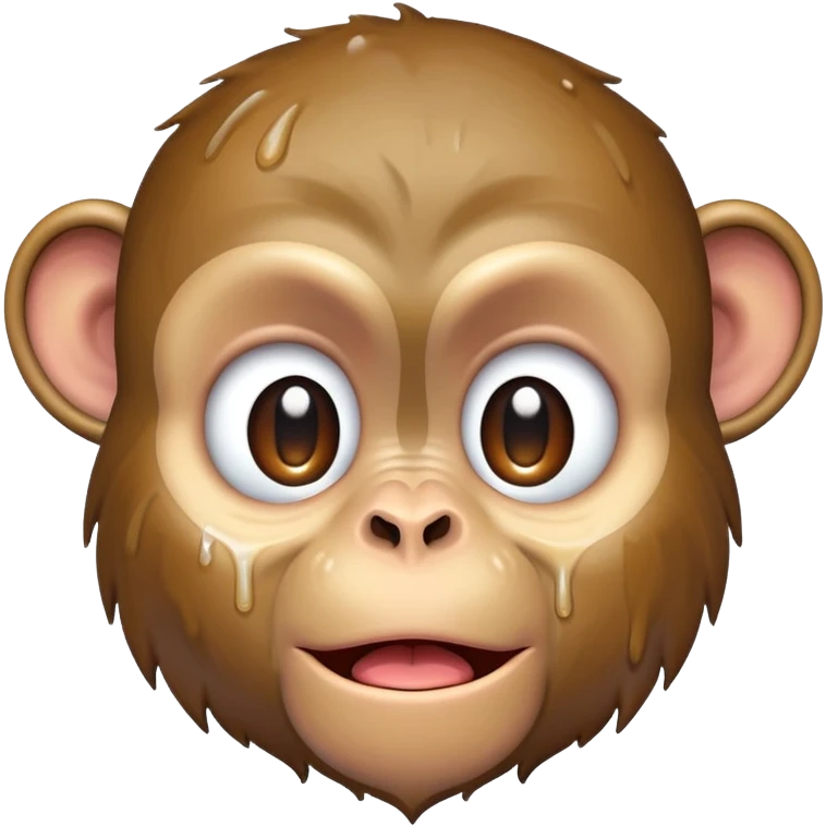 Monkey crying  emoji