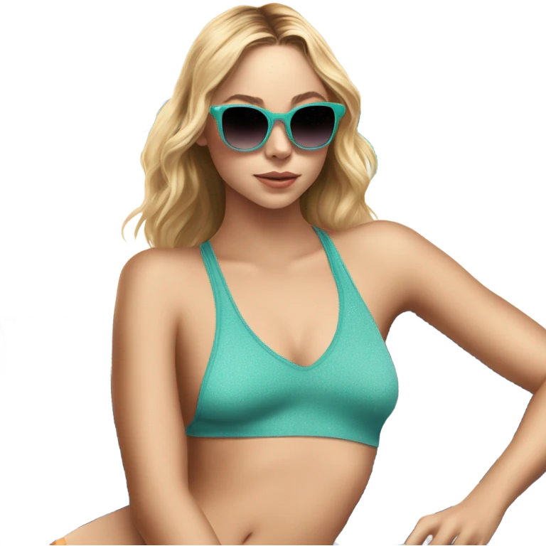 sydney sweeney sunbathing emoji