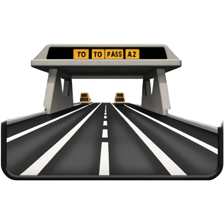 highway tol plaza emoji