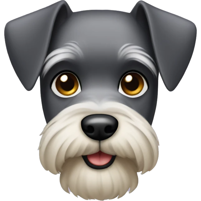 mini schnauzer emoji emoji
