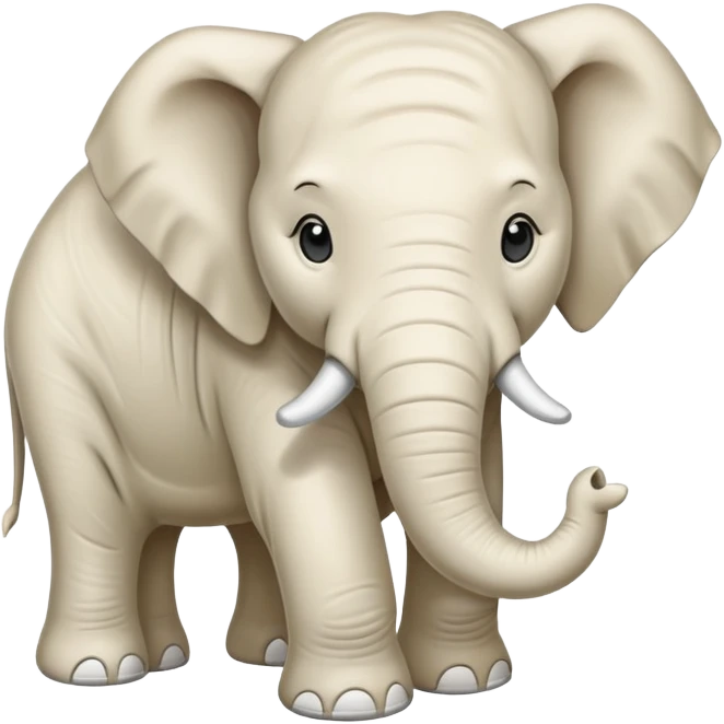 white elephant  emoji