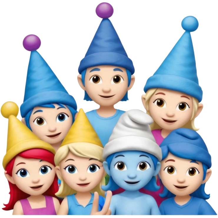 Smurf community tik tok fun emoji