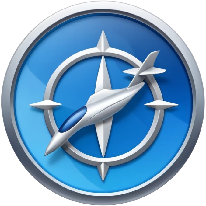 A clean, modern, and professional logo design for a project management and planning framework. The logo should visually represent the journey from initial concept to successful execution. emoji