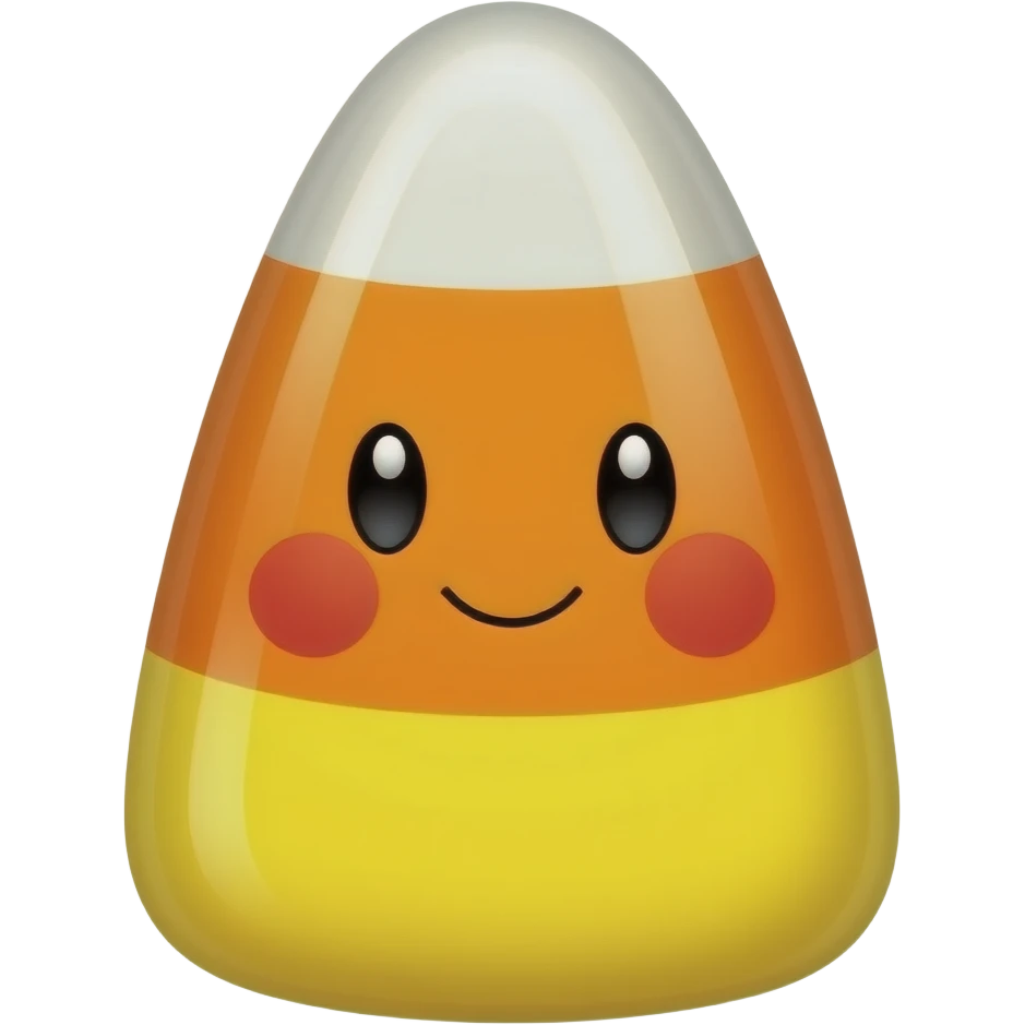 Candy corn Pokémon in my full body emoji