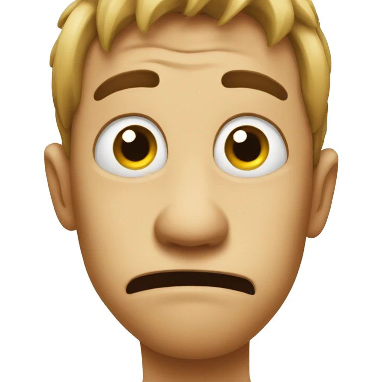 disgusted face  emoji