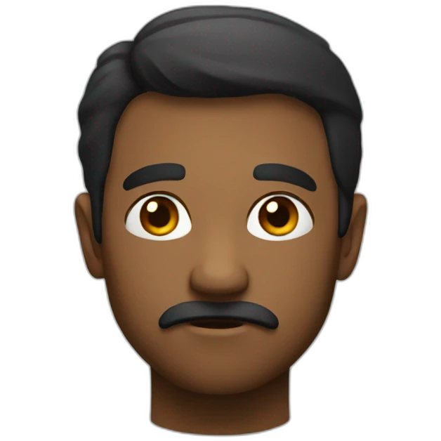 Skeptical emoji