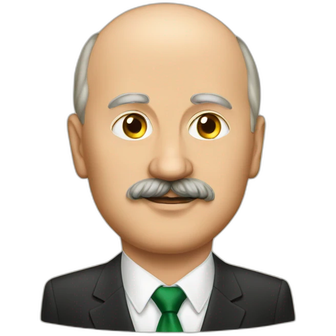 Lukashenko with potatoes emoji
