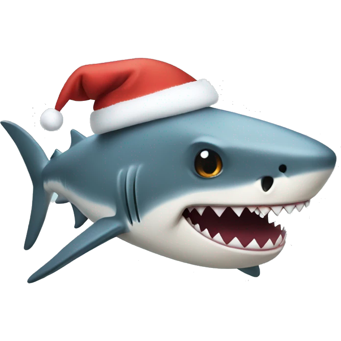 Christmas Shark  emoji