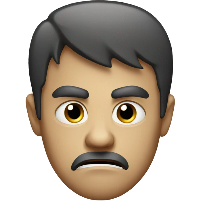an angry person  emoji