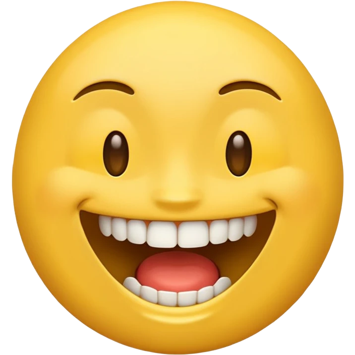 Emoji with two big front teeth emoji