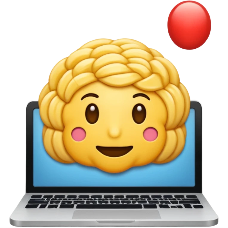 EMOJI DE CÉREBRO COMPUTADOR emoji