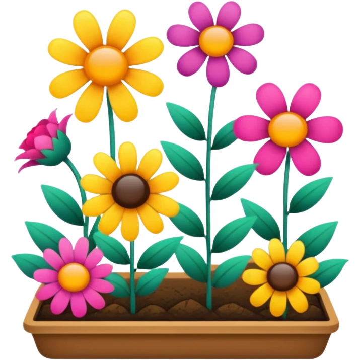 Flower garden  emoji