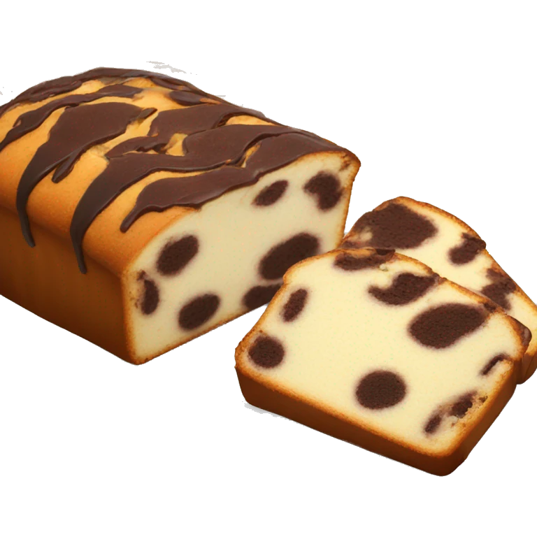 marble cake loaf emoji