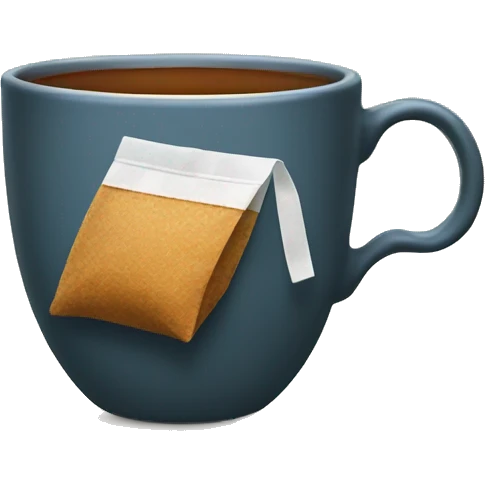 tea bag in cup emoji