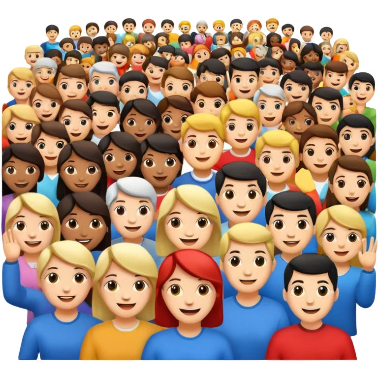 Audience large emoji