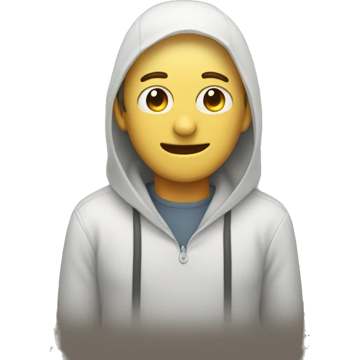A person who looks happy but is dying inside emoji