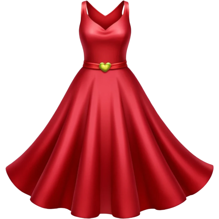 Ropa de satin color cherry emoji