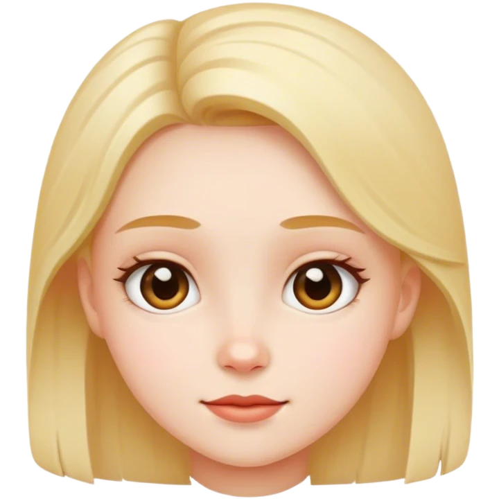 Cutie girl emoji