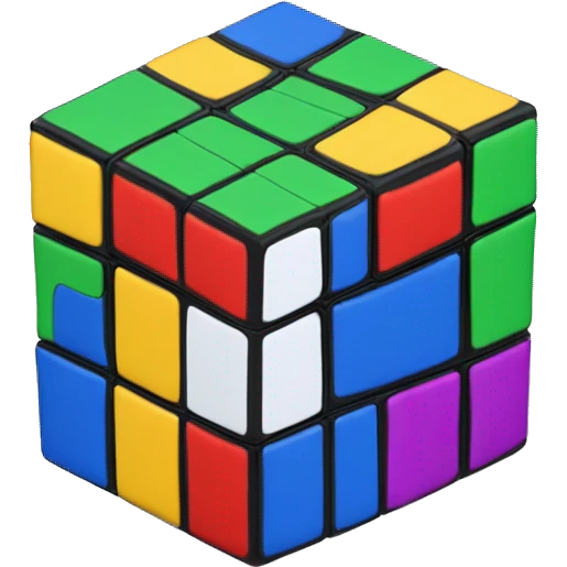 Rubik’s cube emoji