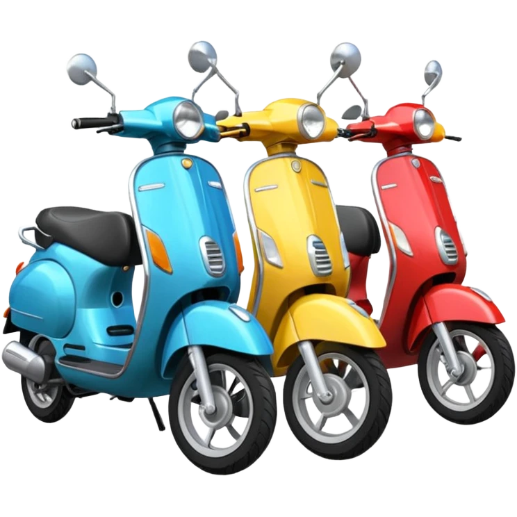 Many Scooters emoji