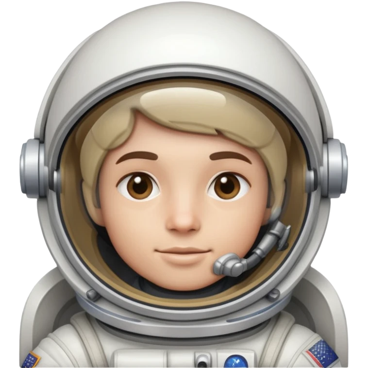 astronaut face only emoji