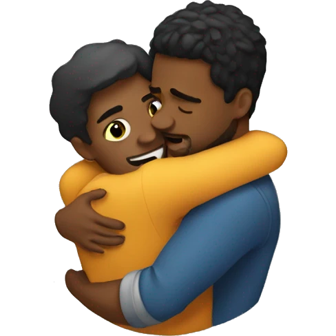 hugging myself emoji