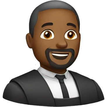 pastor and bible emoji