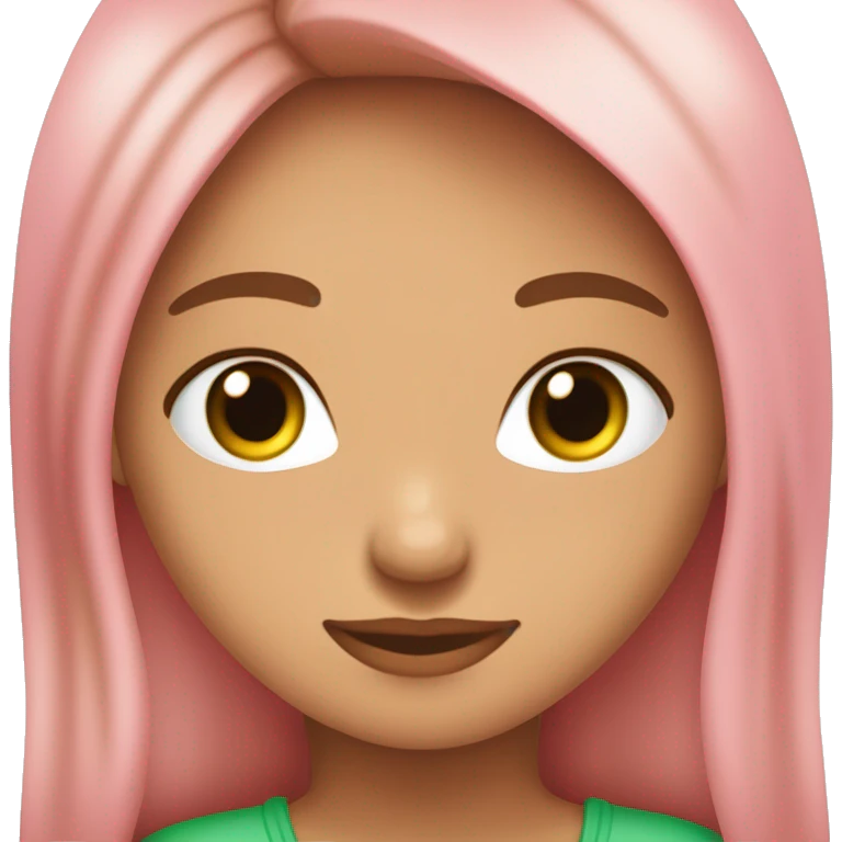 Corazón rosa 💗este, con una chica rubia de ojos verdes y piel morenita y un chico de pelo castaño ojos marrones y piel morena emoji