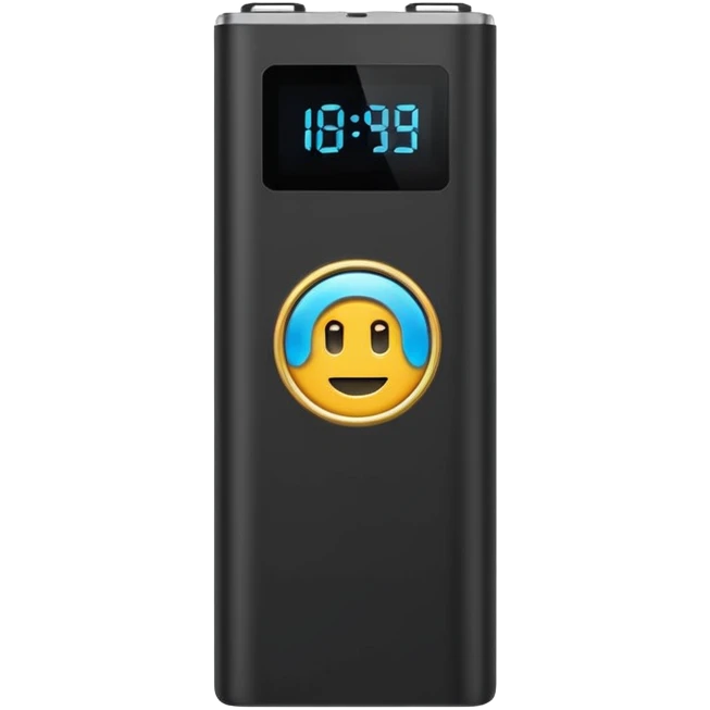 powerbank with screen emoji