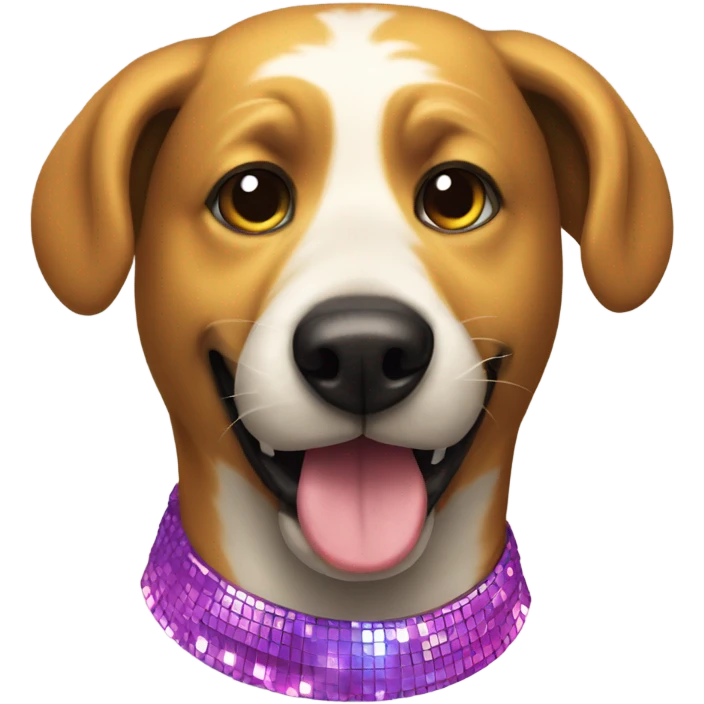 disco dog emoji